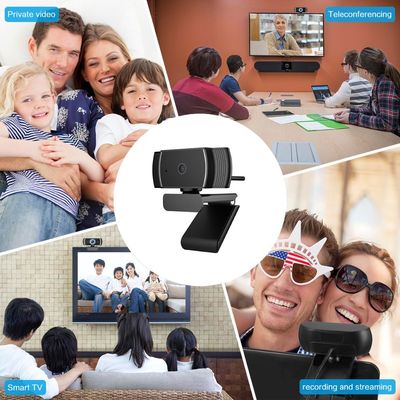 Πλήρης HD 1080p Webcams ευρεία κάμερα Ιστού εστίασης γωνίας αυτόματη με το μικρόφωνο