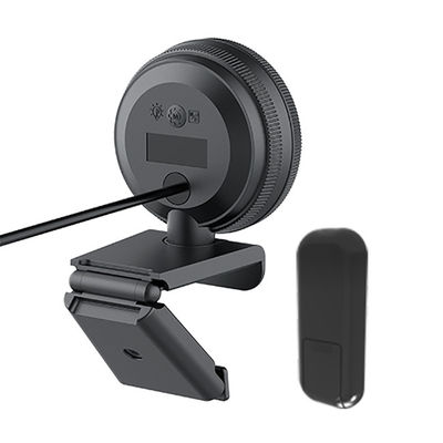 Κάμερα HD 1080p 60fps USB με την ενσωματωμένη κάλυψη ιδιωτικότητας ελαφριού/τηλεχειρισμού δαχτυλιδιών