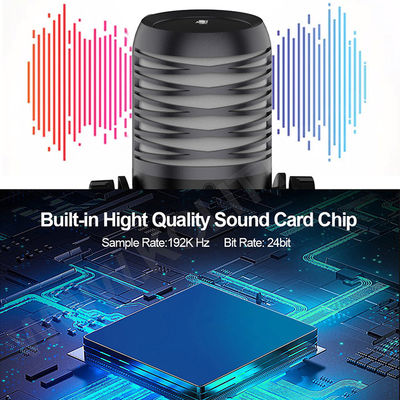 RGB Mic 48Khz Podcast τυχερού παιχνιδιού μικρόφωνο στούντιο για τη ροή
