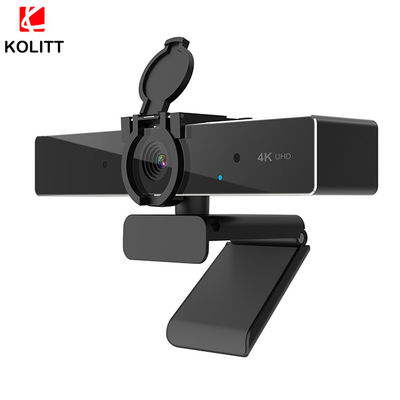 Ευρεία γωνία Webcam, υψηλή κάμερα Autofocus 4K καθορισμού USB με το διπλό μικρόφωνο