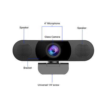 1080P HD τηλεοπτικό Webcam, σύστημα καμερών αίθουσας συνδιαλέξεων με 4 μικρόφωνα