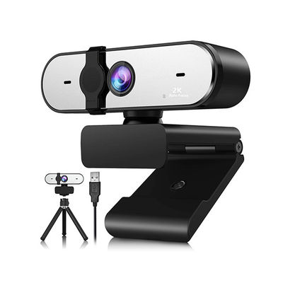 πλήρες HD Webcam 1080P 60FPS USB PC Webcam 2K Autofocus με το διπλό μικρόφωνο