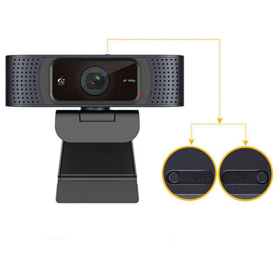 Η κάλυψη Webcam ιδιωτικότητας FHD 1080P AF για το βίντεο καλεί την υψηλή συμβατότητα