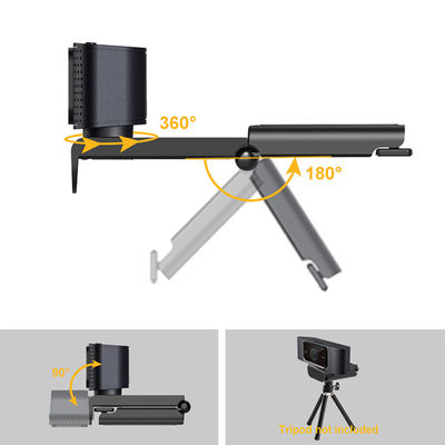 κάμερα USB HD PC 1080P 30FPS CMOS που ρέει Webcam με την κάλυψη μυστικότητας