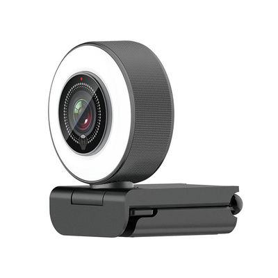 Πλήρες φίλτρο Webcam ομορφιάς HD 1080P με το ελαφριά δαχτυλίδι και το μικρόφωνο