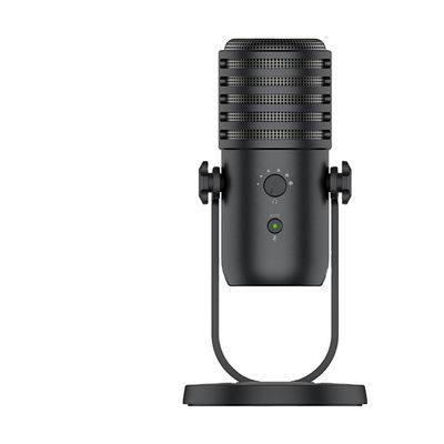 Δυναμικό μικρόφωνο Podcast USB για το φωνητικό τυχερό παιχνίδι ροής καταγραφής ζωντανό