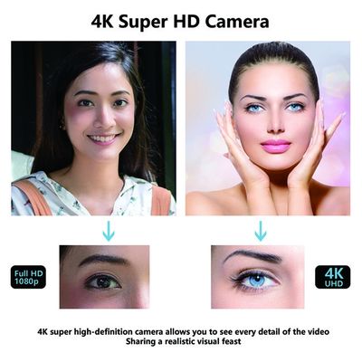 Υπερβολικές κάμερες διασκέψεων Ιστού HD 4k/ευρέως κάμερα Ιστού γωνίας για τον υπολογιστή γραφείου
