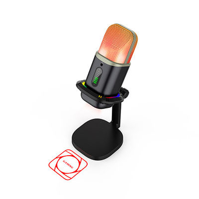 Μικρόφωνο συμπυκνωτών 96KHZ 192KHZ USB με την προστατευόμενη από τους κραδασμούς στάση