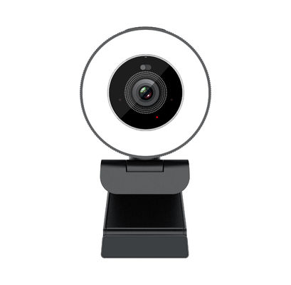 1080P περιστρέψιμο Webcam, 4K UHD Autofocus Webcam με το φως δαχτυλιδιών