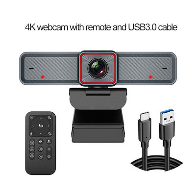 110 βαθμοί ευρεία γωνία HD Webcam 4K με τη λειτουργία AI μικροφώνων