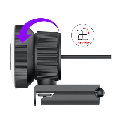 1080P 60fps επαγγελματικός ρέοντας Webcam διακόπτης οθόνης Horizal υποστήριξης κάθετος
