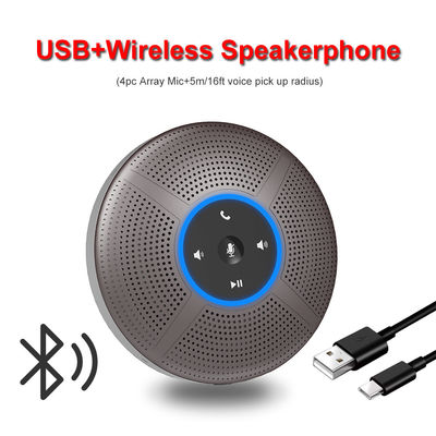 Ασύρματο μικρόφωνο Speakerphone διασκέψεων ομιλητών διασκέψεων για το κινητά τηλέφωνο και το PC