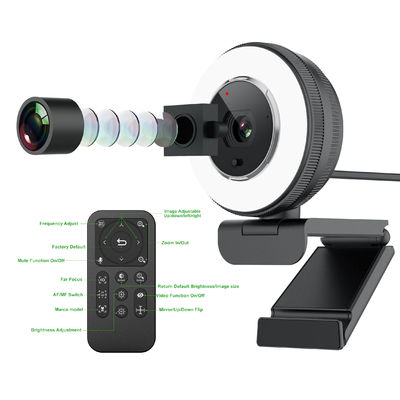 Χτισμένος σε 2pcs υψηλό μικρόφωνο 78 βαθμός Webcam καθορισμού με τη συνδετικότητα USB