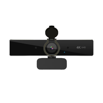 Μαύρο ψήφισμα Webcam, 90 βαθμός χρώματος 4K ευρεία κάμερα Ιστού γωνίας γωνίας εξέτασης