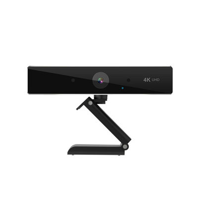 Μαύρο ψήφισμα Webcam, 90 βαθμός χρώματος 4K ευρεία κάμερα Ιστού γωνίας γωνίας εξέτασης